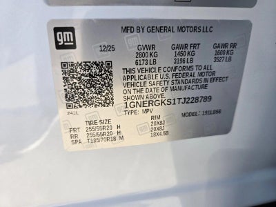 2026 Chevrolet Traverse LT