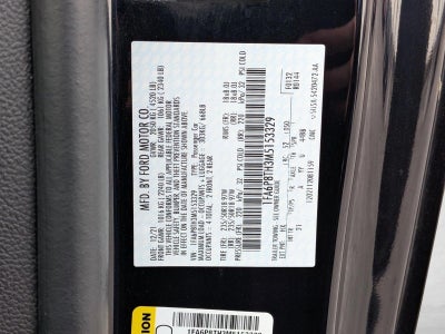 2021 Ford Mustang EcoBoost Fastback