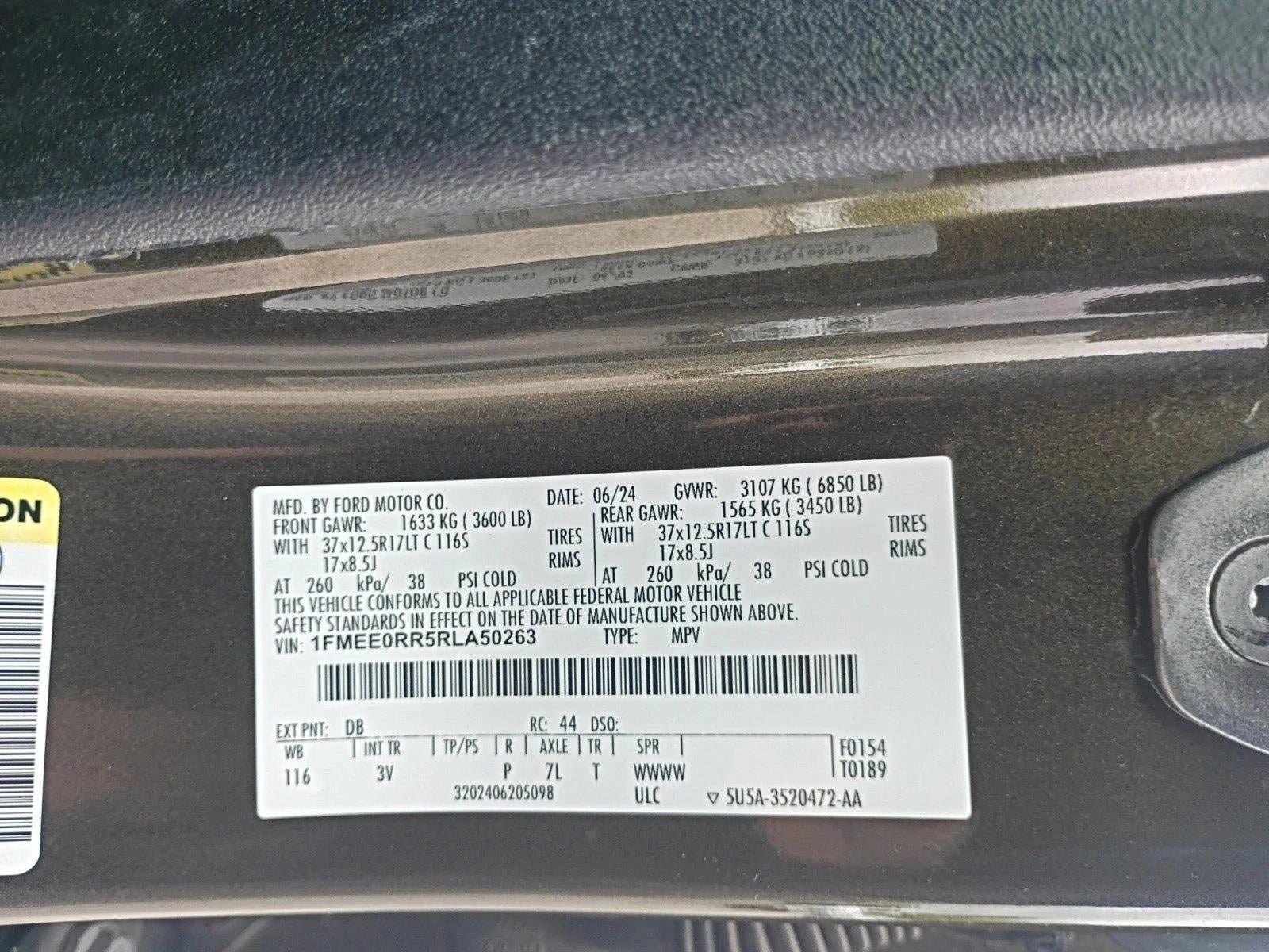 2024 Ford Bronco Raptor 4 Door Advanced 4x4