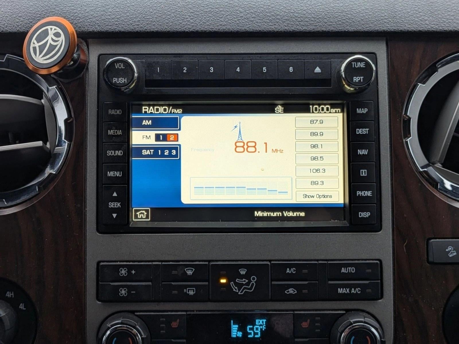 2012 Ford Super Duty F-250 SRW 4WD Crew Cab 6-3/4 Ft Box Lariat