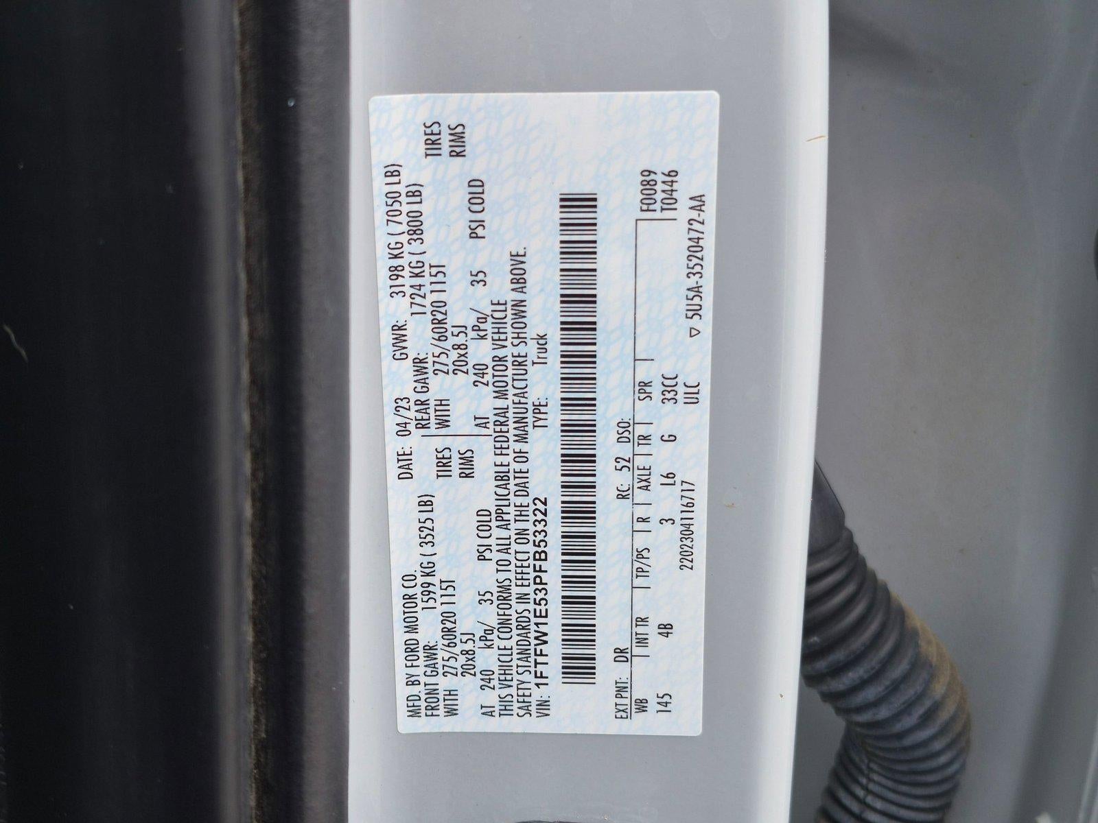 2023 Ford F-150 XLT 4WD SuperCrew 5.5' Box