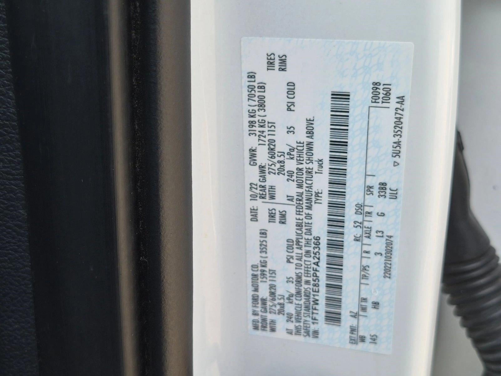 2023 Ford F-150 LARIAT 4WD SuperCrew 5.5' Box