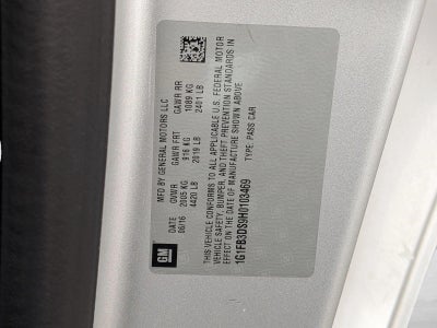 2017 Chevrolet Camaro 2dr Convertible 1LT