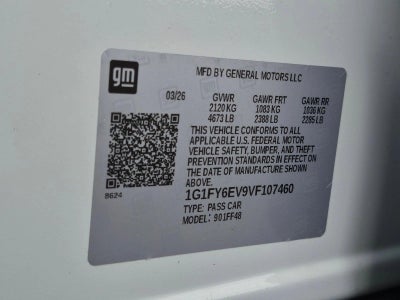 2027 Chevrolet Bolt FWD 4dr LT