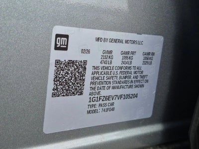 2027 Chevrolet Bolt FWD 4dr RS