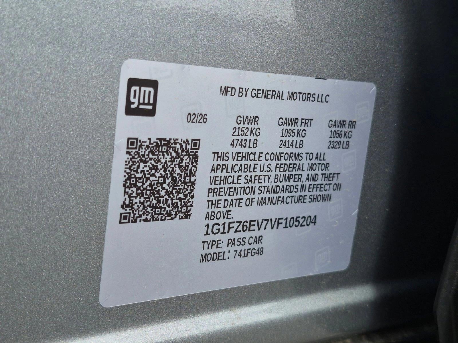 2027 Chevrolet Bolt FWD 4dr RS