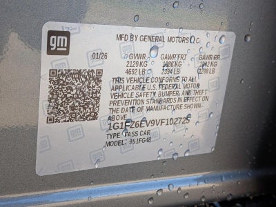 2027 Chevrolet Bolt FWD 4dr RS