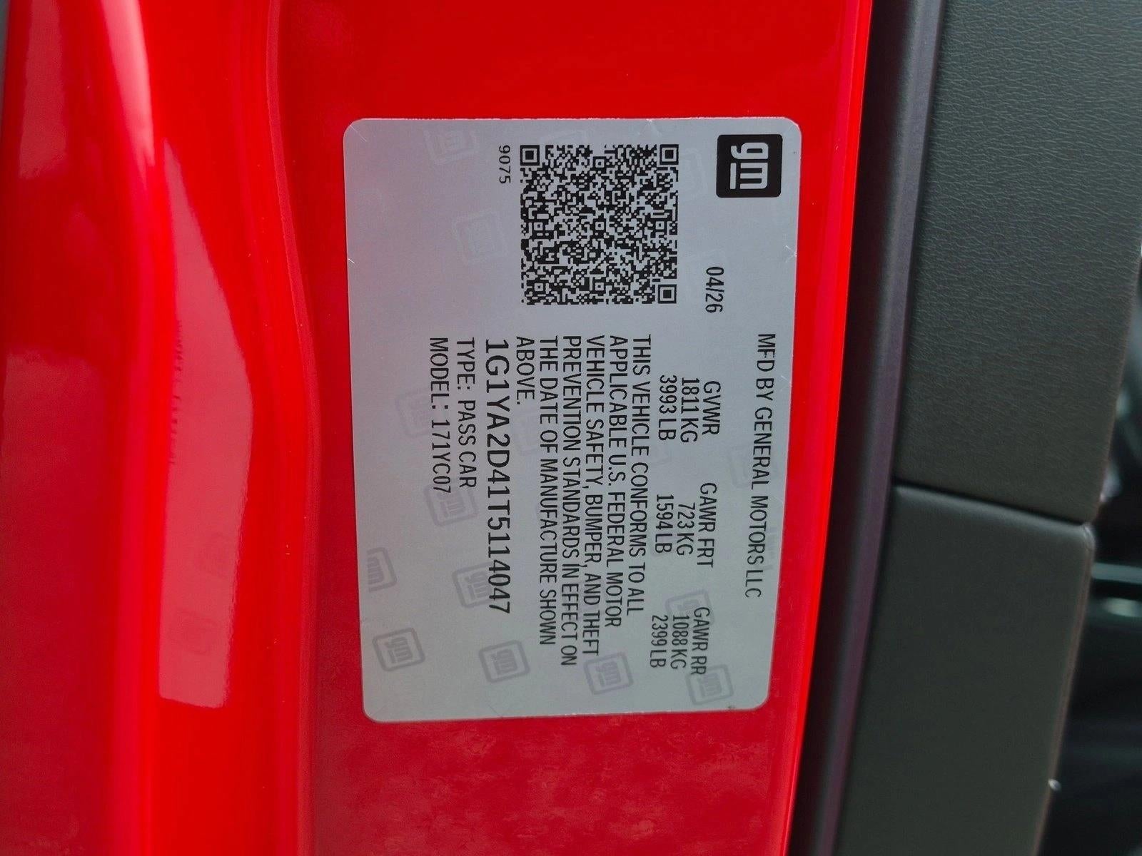 2026 Chevrolet Corvette Stingray Stingray Coupe 1LT