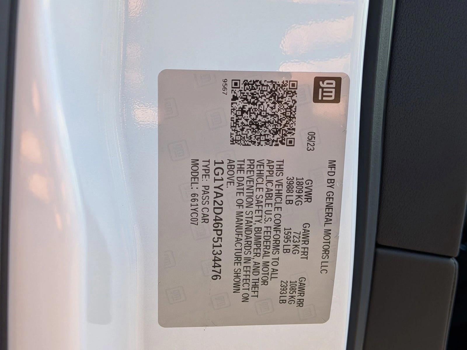 2023 Chevrolet Corvette Stingray Stingray Coupe 1LT