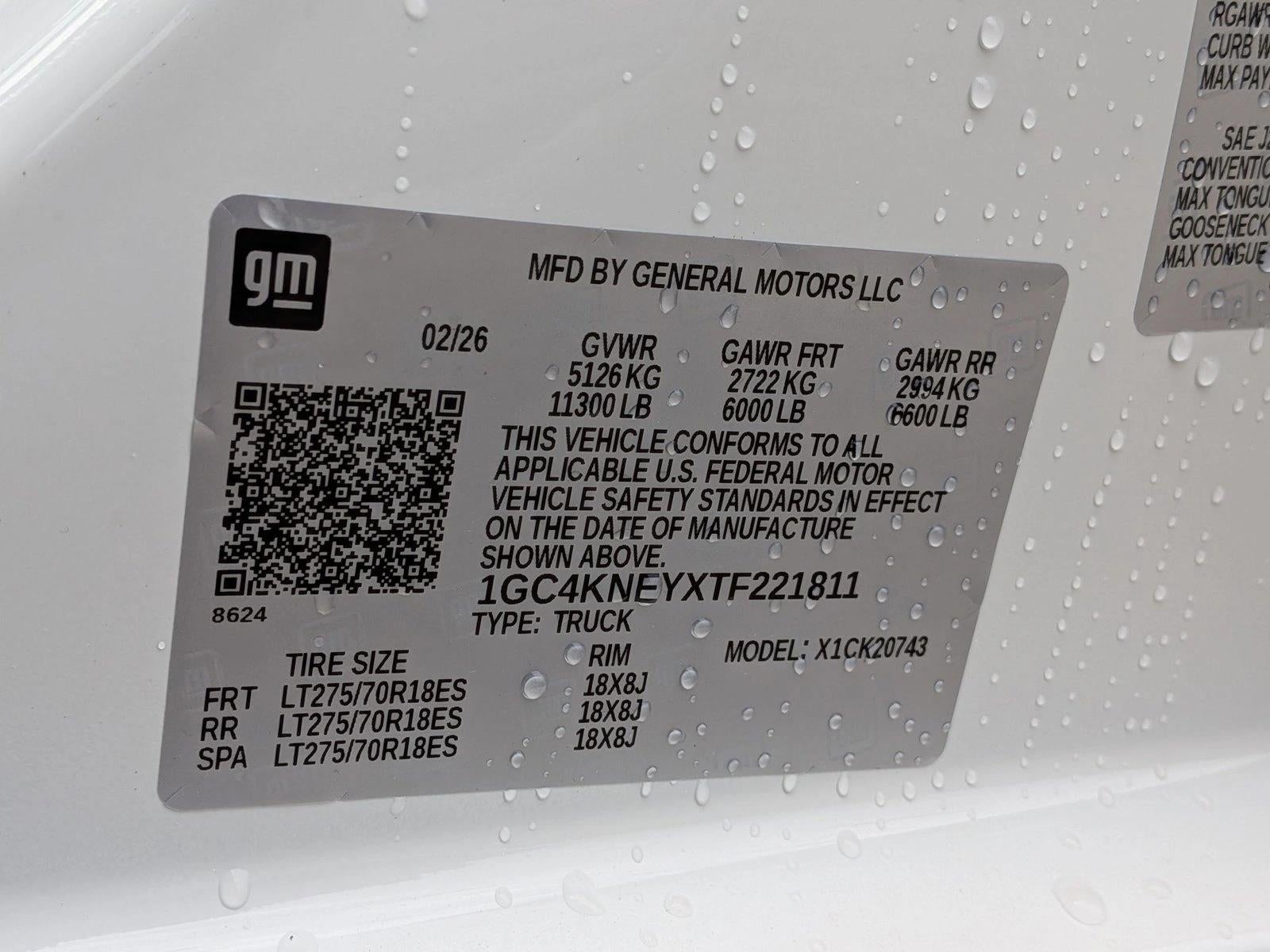 2026 Chevrolet Silverado 2500 HD Crew Cab Standard Box 4-Wheel Drive LT