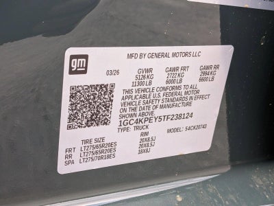 2026 Chevrolet Silverado 2500 HD Crew Cab Standard Box 4-Wheel Drive LTZ