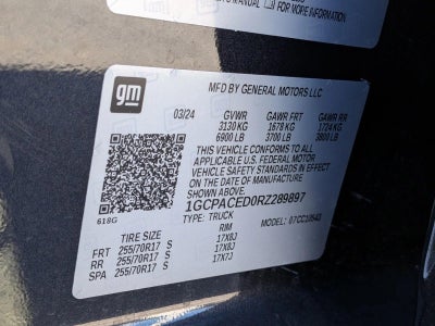 2024 Chevrolet Silverado 1500 Crew Cab Short Box 2-Wheel Drive LT