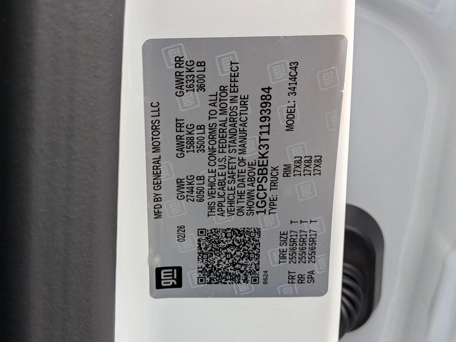 2026 Chevrolet Colorado Crew Cab Short Box 2-Wheel Drive Work Truck