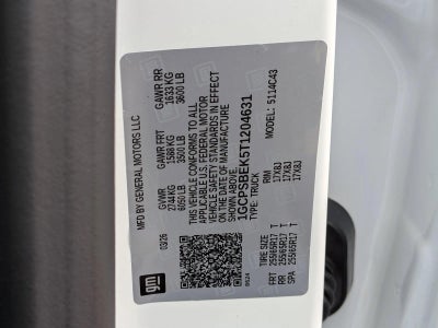 2026 Chevrolet Colorado Crew Cab Short Box 2-Wheel Drive Work Truck