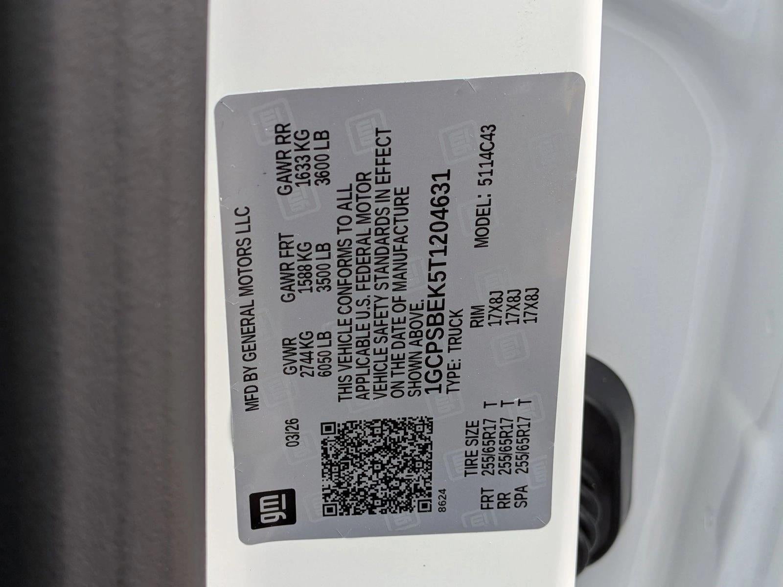 2026 Chevrolet Colorado Crew Cab Short Box 2-Wheel Drive Work Truck