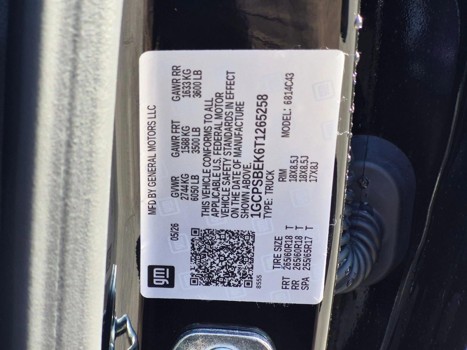 2026 Chevrolet Colorado Crew Cab Short Box 2-Wheel Drive Work Truck
