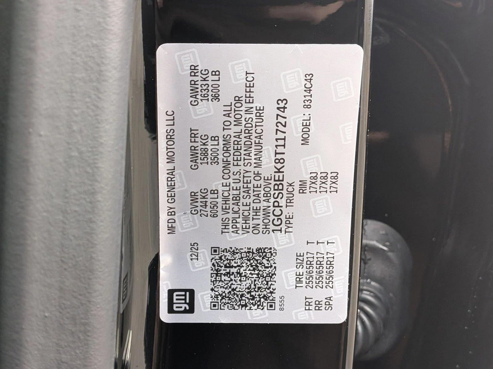 2026 Chevrolet Colorado Crew Cab Short Box 2-Wheel Drive Work Truck