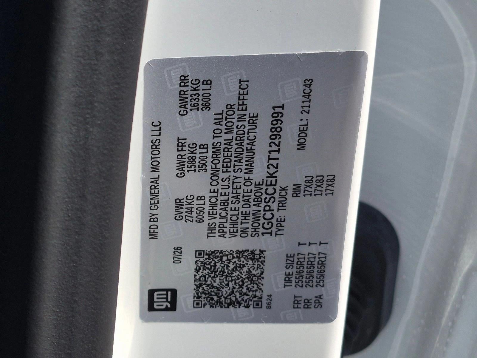2026 Chevrolet Colorado Crew Cab Short Box 2-Wheel Drive LT