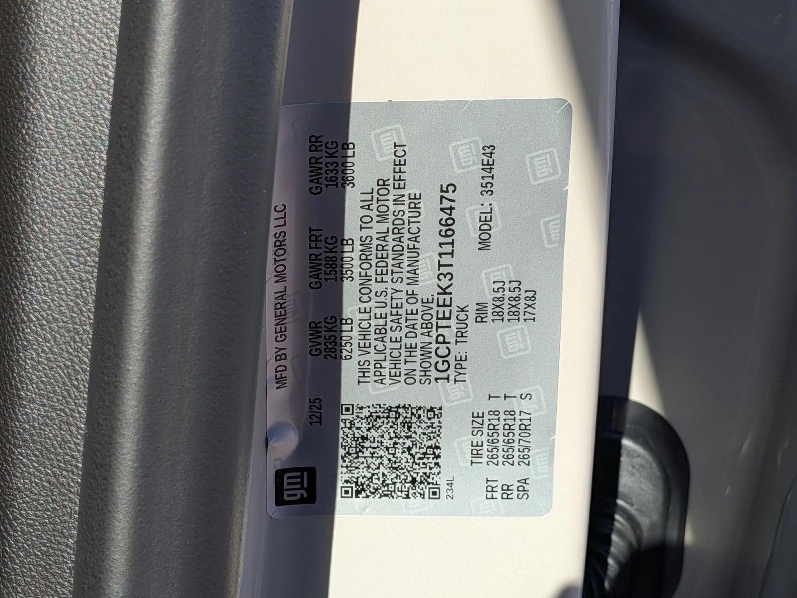 2026 Chevrolet Colorado Crew Cab Short Box 4-Wheel Drive Trail Boss