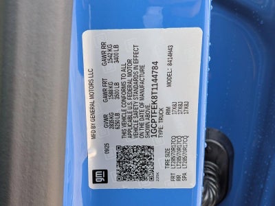 2026 Chevrolet Colorado Crew Cab Short Box 4-Wheel Drive ZR2