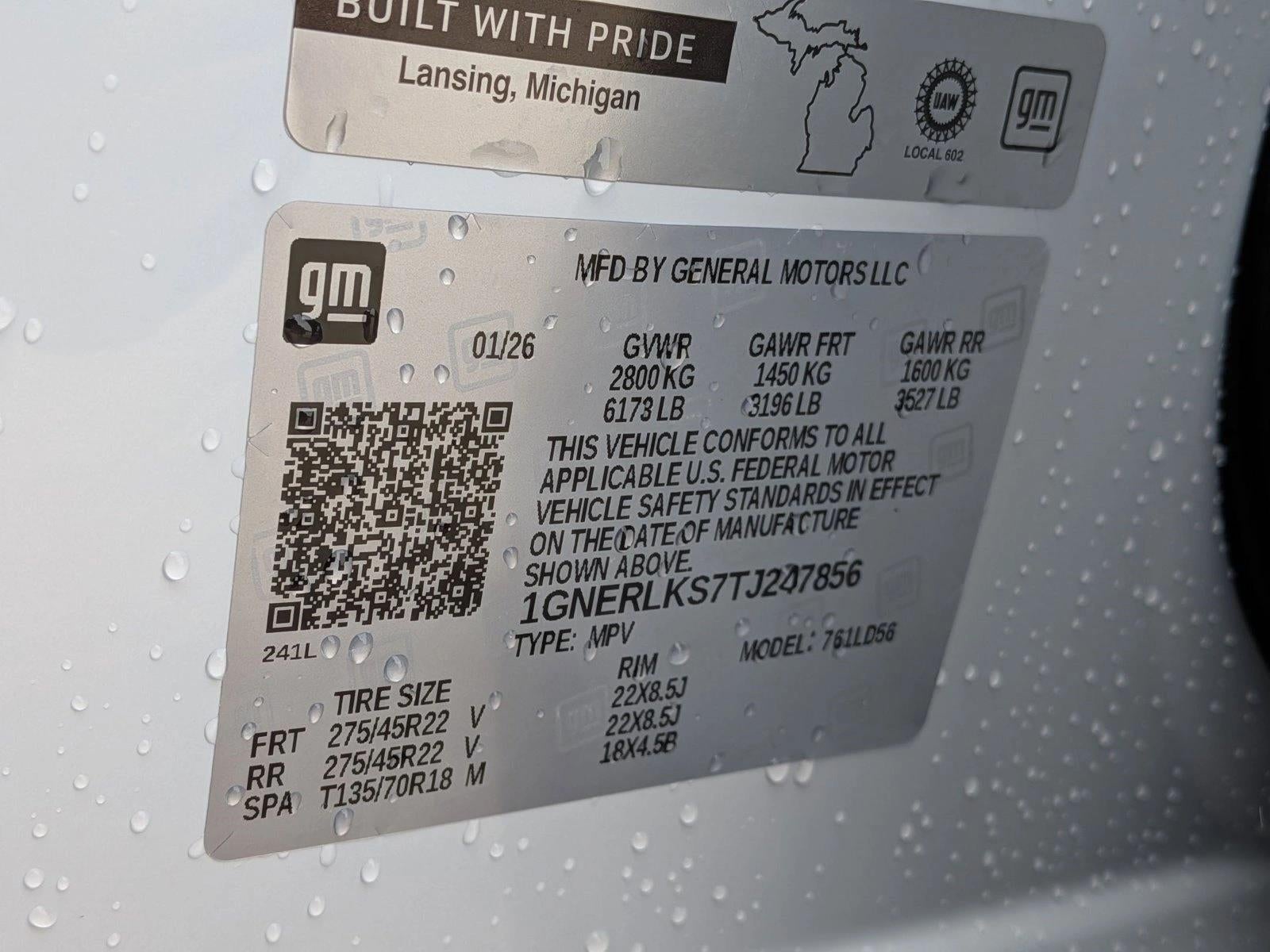 2026 Chevrolet Traverse RS w/1RS