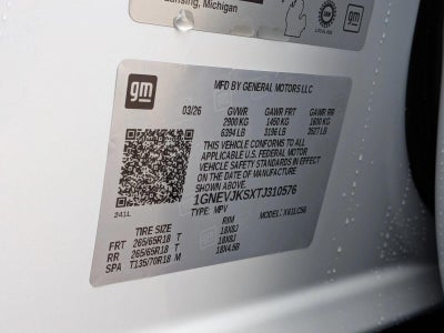 2026 Chevrolet Traverse Z71