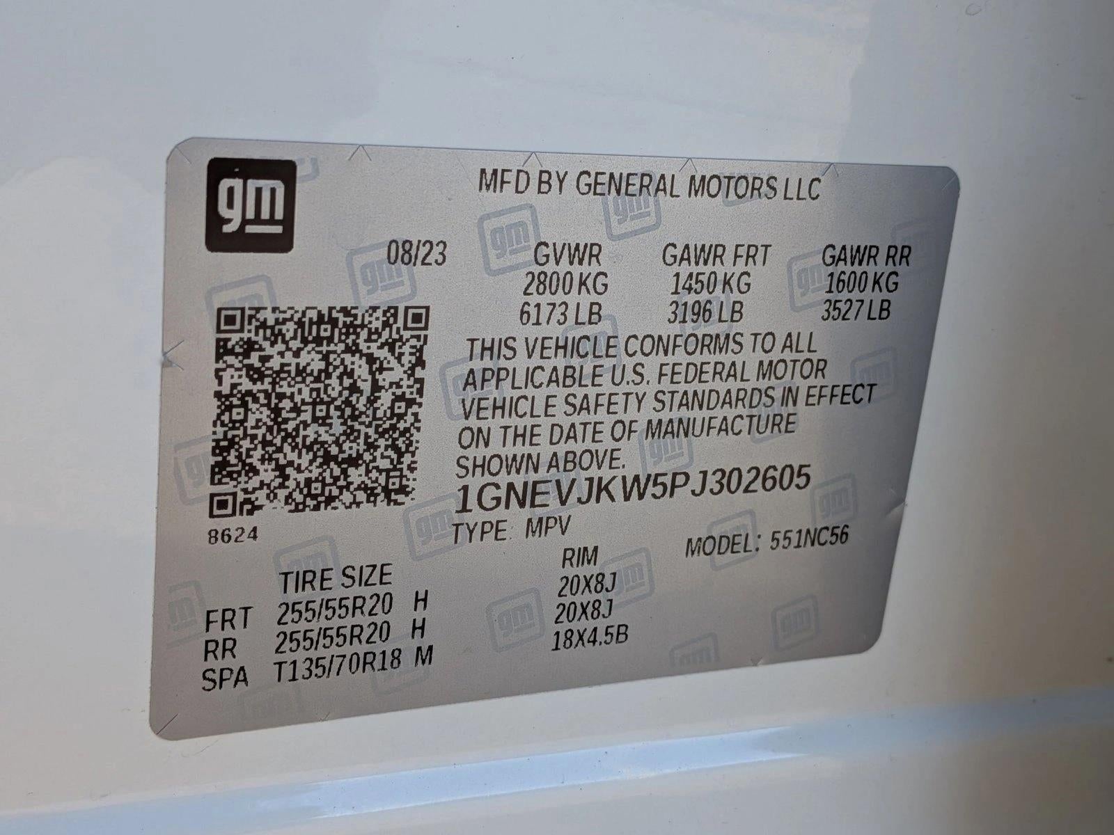 2023 Chevrolet Traverse AWD 2LT