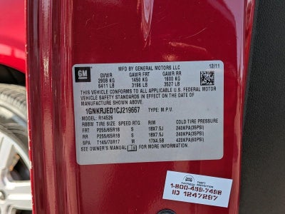 2012 Chevrolet Traverse FWD LT w/2LT