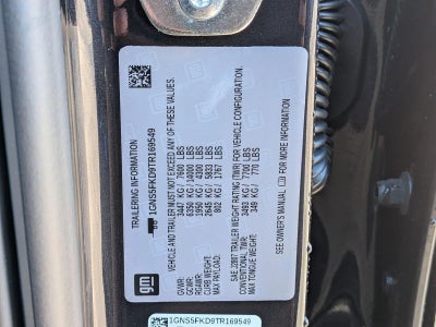 2026 Chevrolet Suburban 2WD Premier