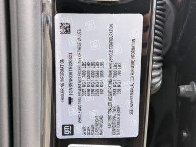 2026 Chevrolet Tahoe 2WD LT