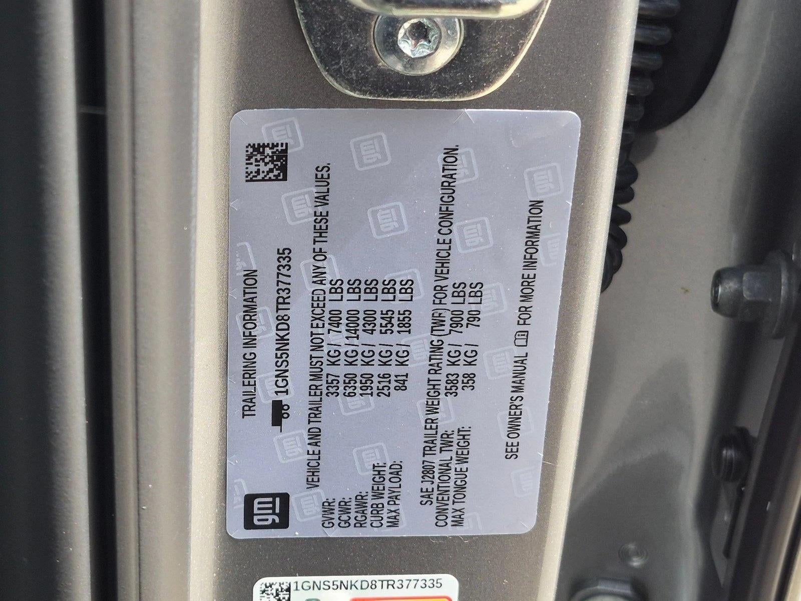 2026 Chevrolet Tahoe 2WD LT