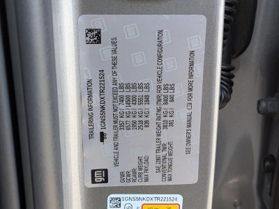 2026 Chevrolet Tahoe 2WD LT