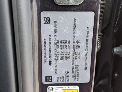 2026 Chevrolet Tahoe 2WD RST