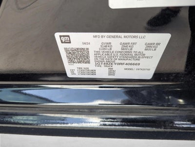 2024 GMC Sierra 2500 HD Crew Cab Standard Box 4-Wheel Drive AT4X