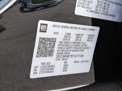 2026 Chevrolet Silverado 2500 HD Crew Cab Standard Box 4-Wheel Drive LT