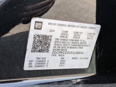 2025 Chevrolet Silverado 1500 Crew Cab Short Box 2-Wheel Drive LT