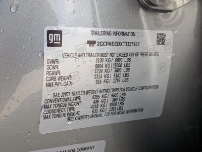 2026 Chevrolet Silverado 1500 Crew Cab Short Box 2-Wheel Drive LTZ