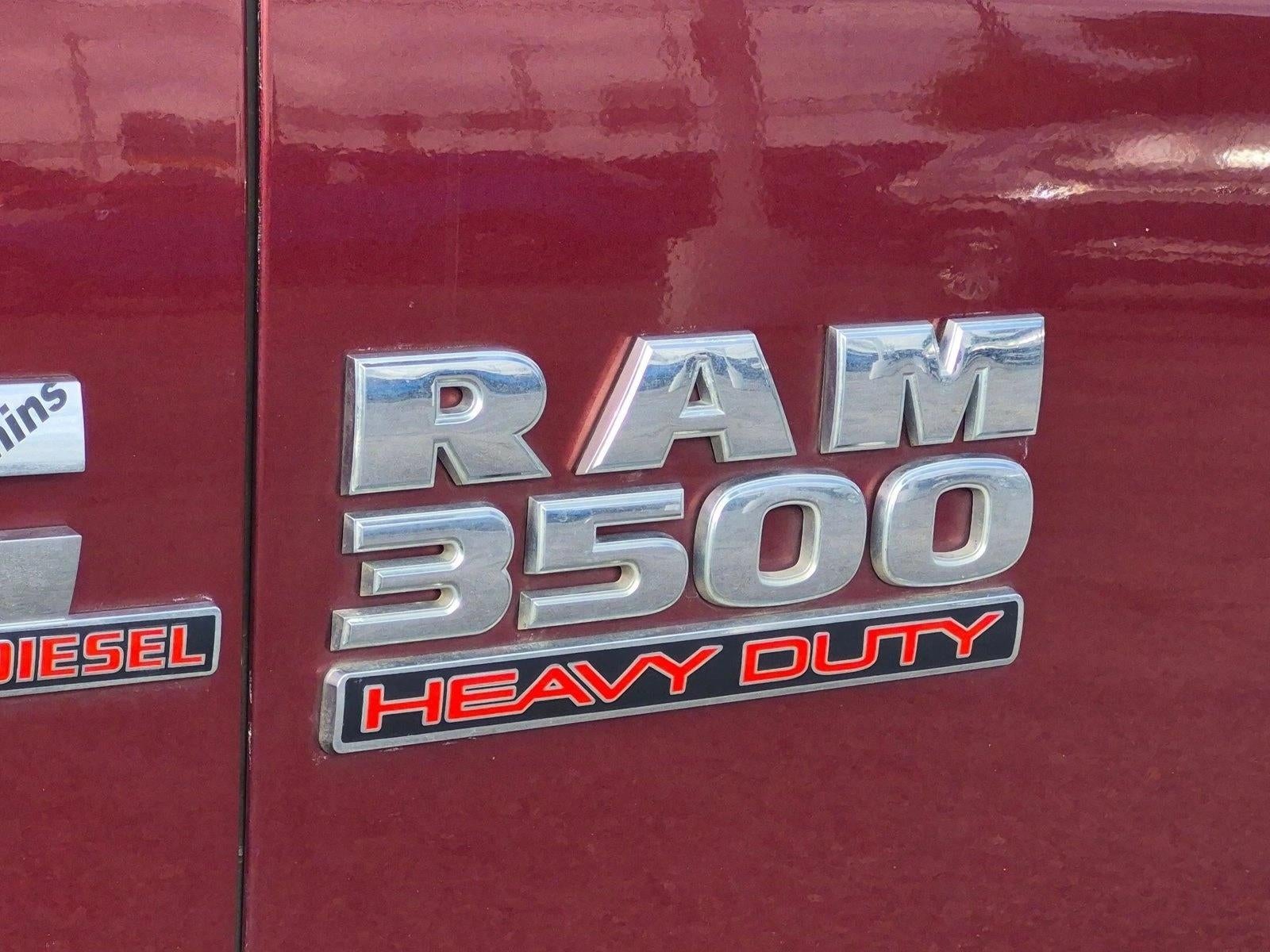 2017 RAM 3500 Laramie 4x4 Crew Cab 8' Box