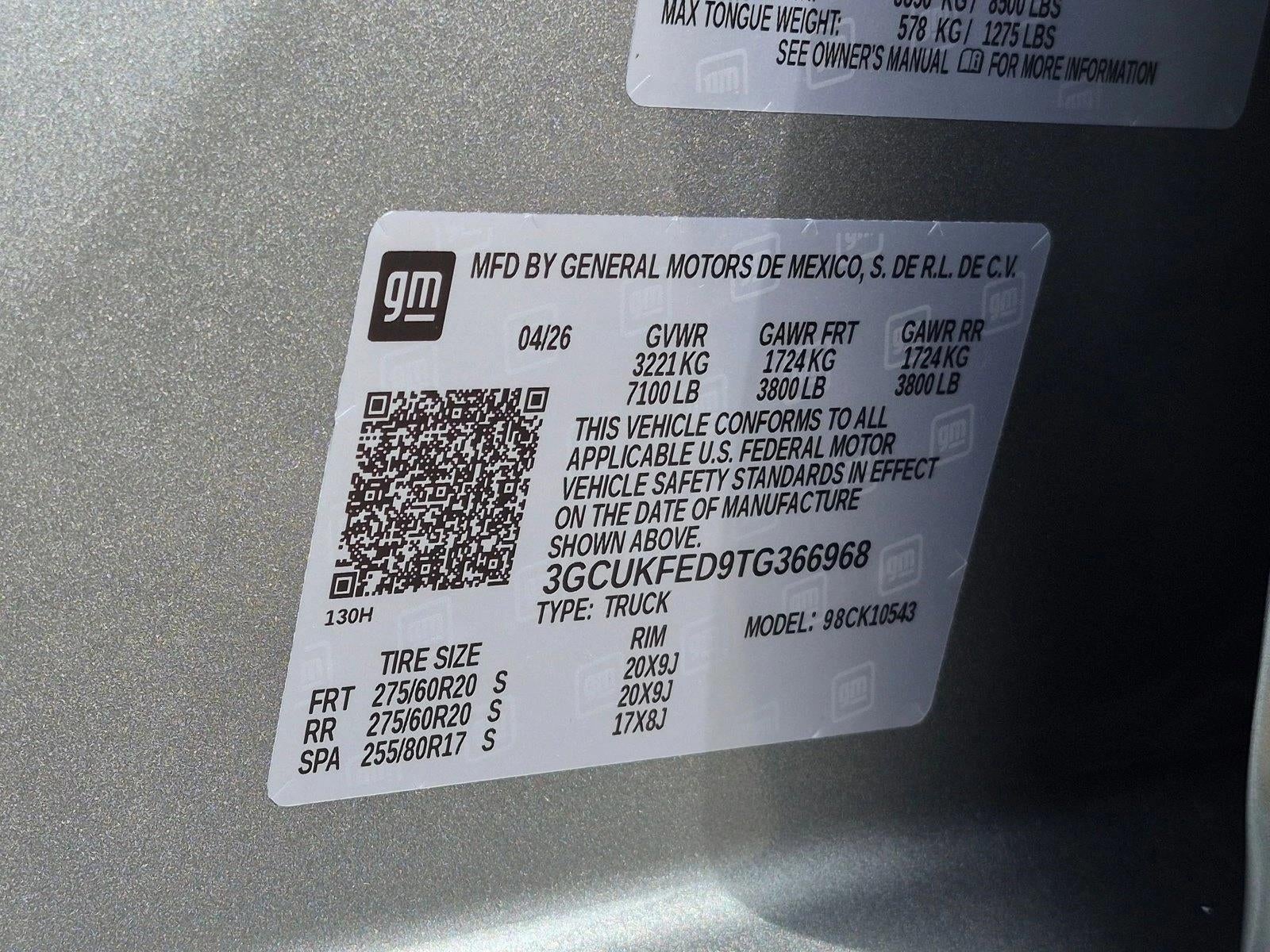 2026 Chevrolet Silverado 1500 Crew Cab Short Box 4-Wheel Drive LT Trail Boss