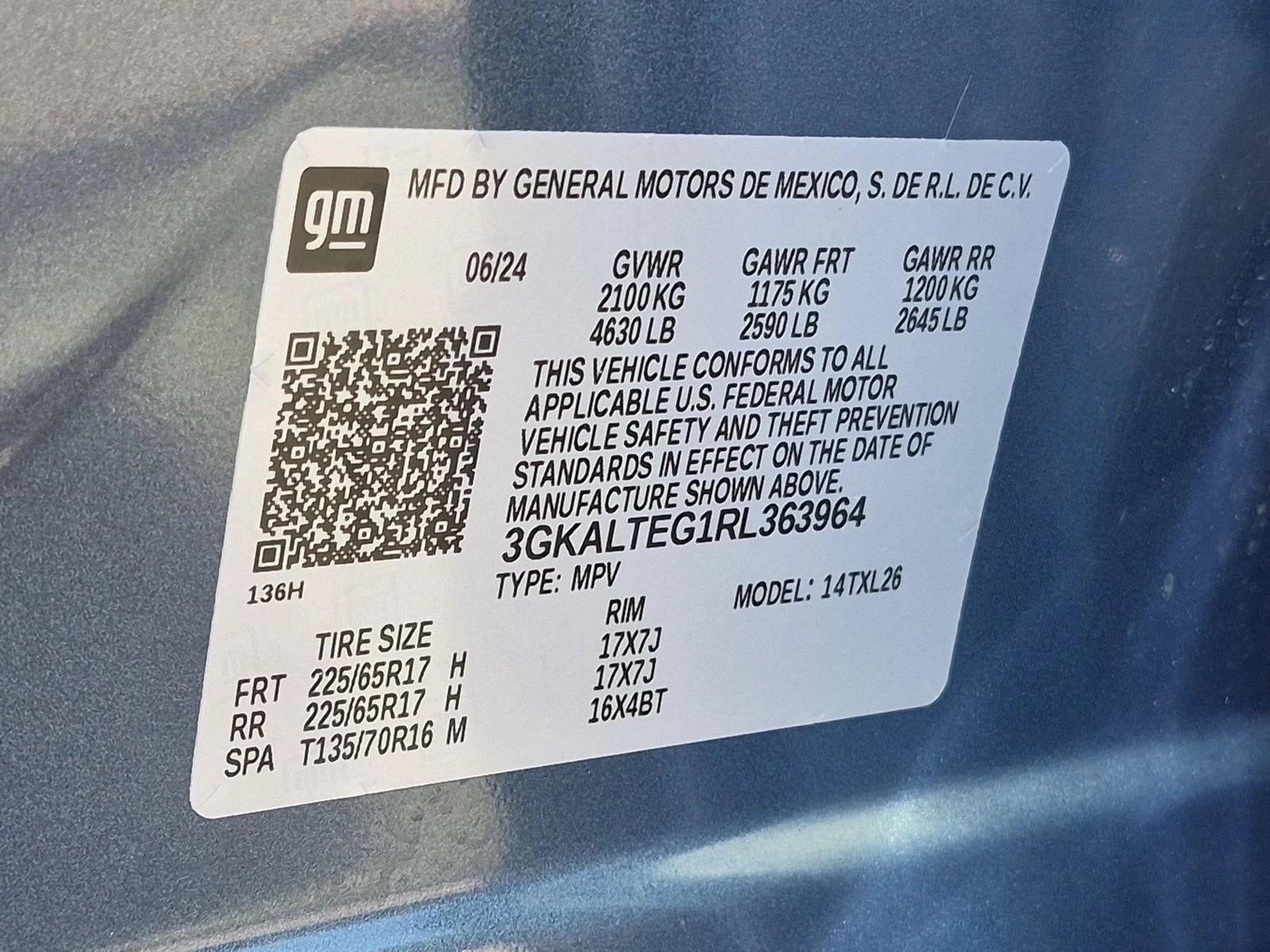 2024 GMC Terrain AWD 4dr SLE