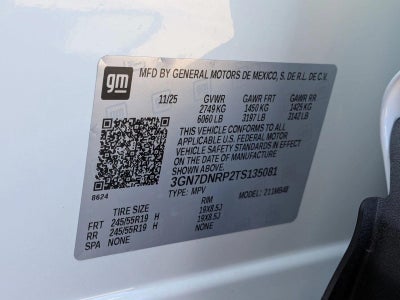 2026 Chevrolet Equinox EV 4dr LT2 w/PDE