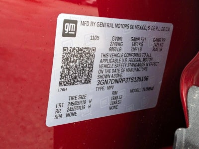 2026 Chevrolet Equinox EV 4dr LT2 w/PDE