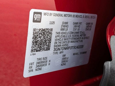 2026 Chevrolet Equinox EV 4dr LT2 w/PDE