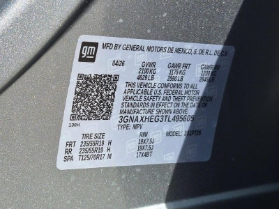 2026 Chevrolet Equinox FWD LT