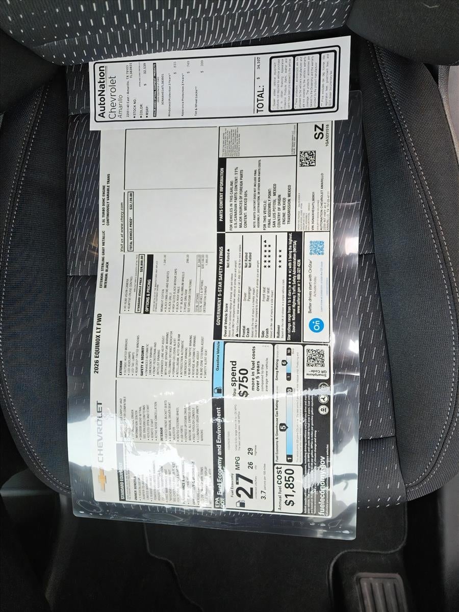 2026 Chevrolet Equinox FWD LT