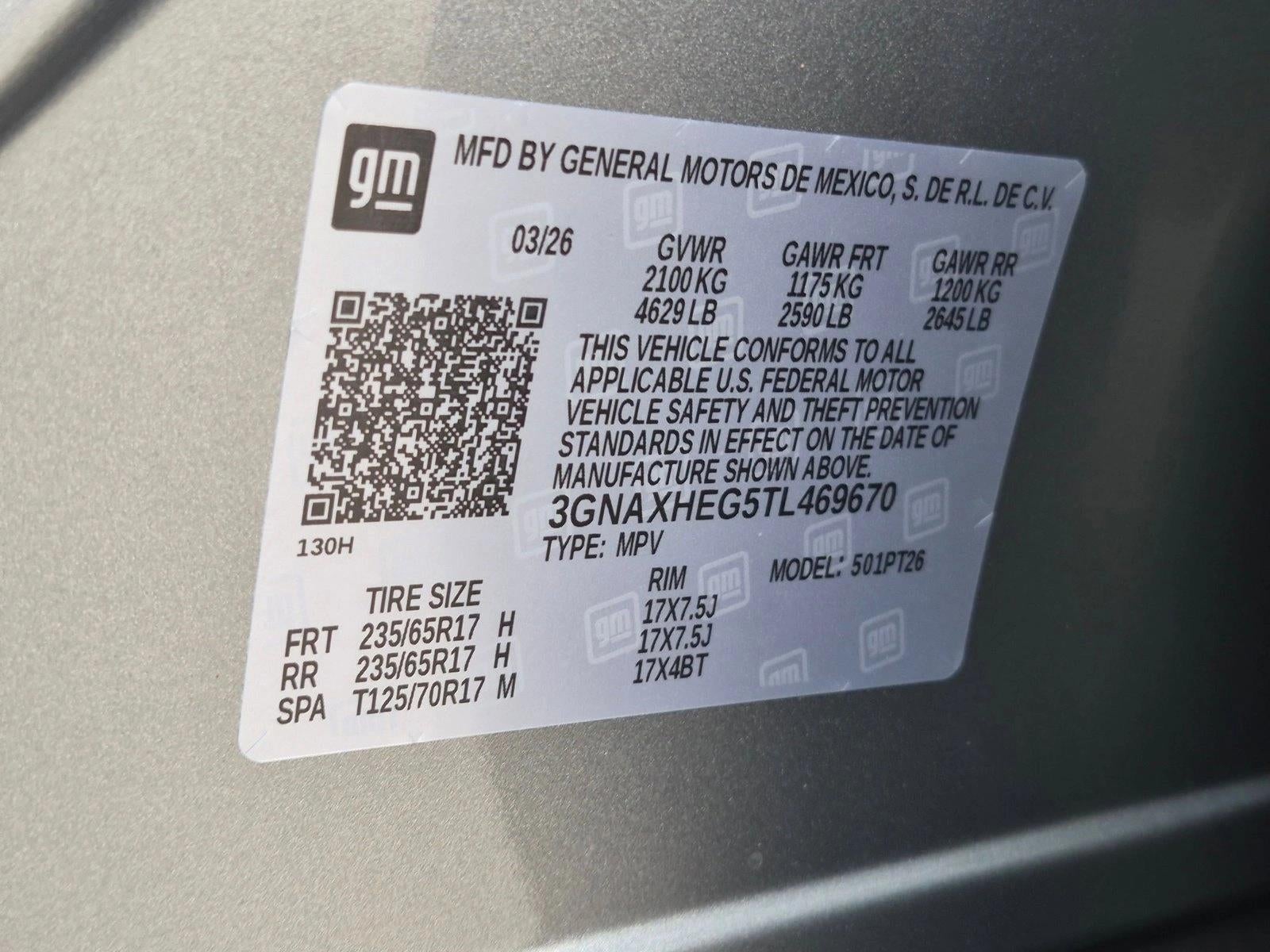 2026 Chevrolet Equinox FWD LT