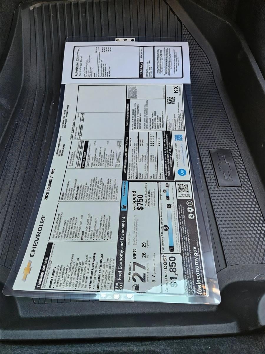 2026 Chevrolet Equinox FWD LT