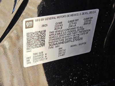 2026 Chevrolet Equinox FWD LT