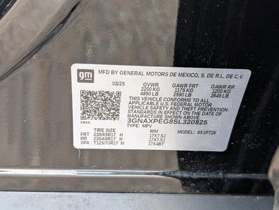 2025 Chevrolet Equinox AWD LT