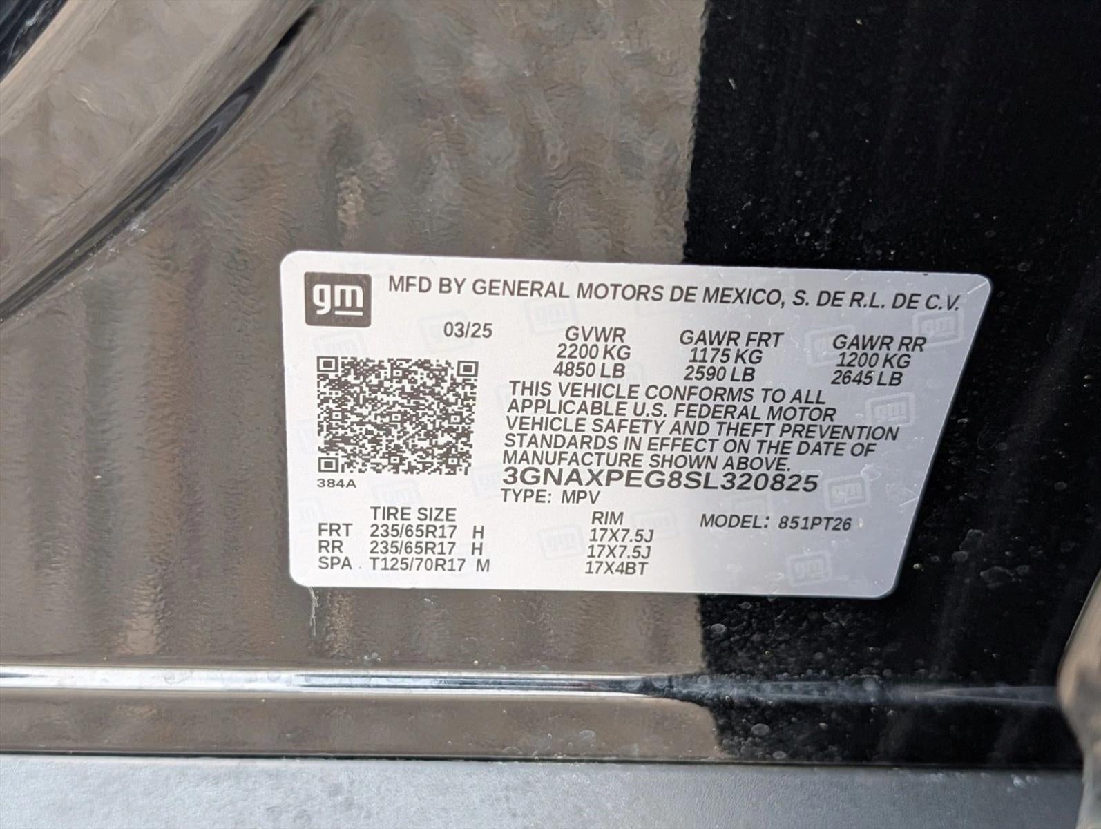 2025 Chevrolet Equinox AWD LT